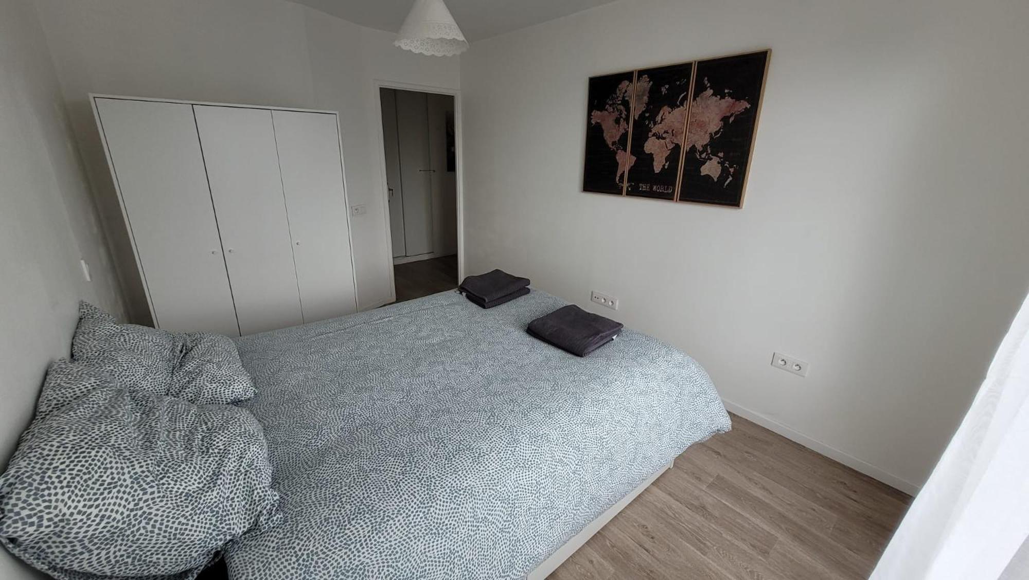 Appartement Flat For 6 Persons 10 Minutes From Cdg Airport à Le Blanc-Mesnil Extérieur photo